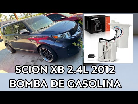 REEMPLAZO DE BOMBA DE GASOLINA PASO A PASO EN SCION XB TOYOTA CAMRY 2.4L 2012