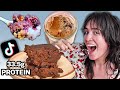 I Tried TikTok's Viral High-Protein Vegan Desserts