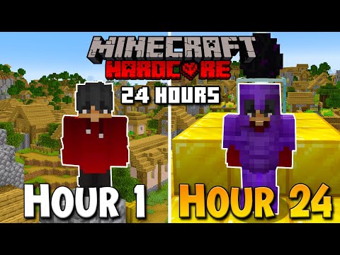 Insane Minecraft Hardcore Marathon! 24 Hrs, All Village World - Unbelievable Outcome!