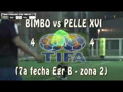 4 BIMBO vs PELLE XVI 4 - 7ª fecha Egr B zona 2 - 18/09/2016