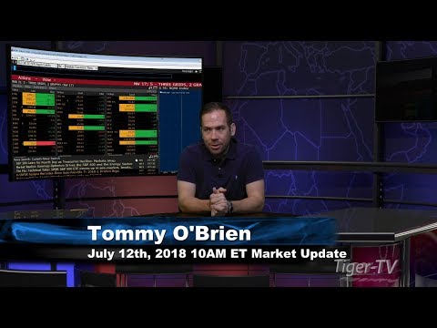 July 12th 10AM ET Market Update with Tommy O'Brien on TFNN