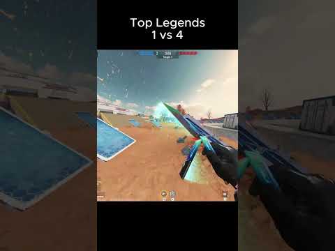 1 vs 4 "Pros" #bloodstrike #bloodstrikemobile #bloodstrikehighlights #bloodstrikeclips