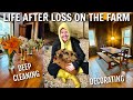 VLOG | losing our pig peach & getting back to deep cleaning, decorating & cooking