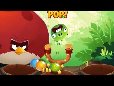 Angry Birds POP! (Android) gameplay 4K