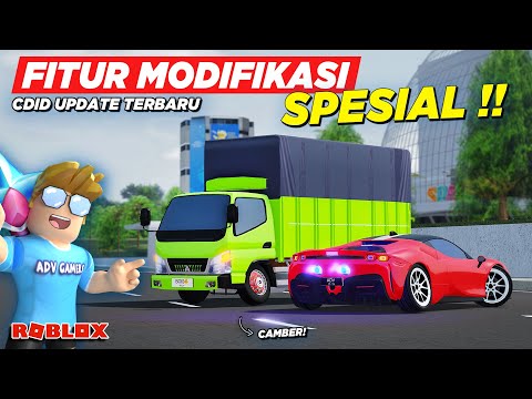 NYOBAIN FITUR MODIFIKASI TRUK DAN MOBIL SPESIAL !! REVIEW CDID UPDATE TERBARU - Roblox Indonesia
