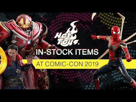Hot Toys In-Stock Display at SDCC 2019!