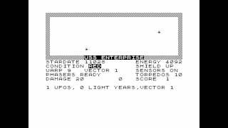 Star Trek for the ZX81