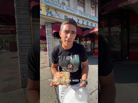 EPISODE 7 | Sicilian Slice Series 📍 J&V Pizzeria #brooklyn #pizza #foodreview #foodblogger