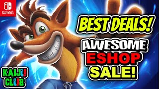 BEST ESHOP DEALS FOR YOUR MONEY! AWESOME Nintendo Switch Eshop Sales!