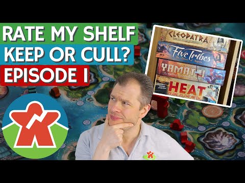 Rate My Shelf - Keep or Cull - Board Games - Episode I