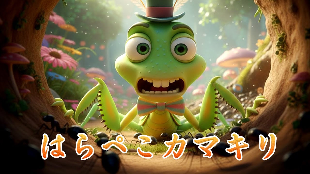はらぺこカマキリ| ZUZUDO |カマキリについての超クールな漫画