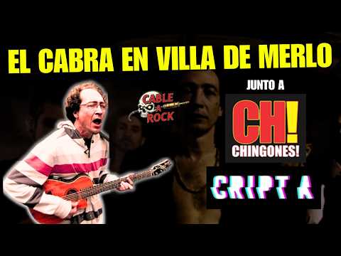 🔥 EL CABRA de Las Manos de Filippi EN  MERLO: Show completo junto a CHINGONES! y CRIPTA | En Vivo ⚡