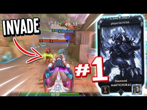 I Watched the NUMBER 1 Martichoras USE A CRAZY Duo Lane Strategy...