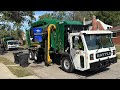 WM S Battle Amrep Side Loader Garbage Trucks In Detroit