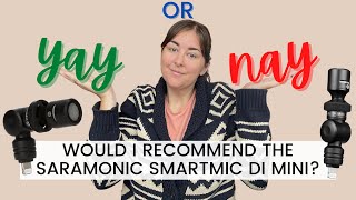 Video thumbnail for SARAMONIC SMARTMIC DI MINI 4 MONTH REVIEW! Best Cheap Vlogging Microphone for iPhone. Vlog Mic 2022. by Rosie Andre