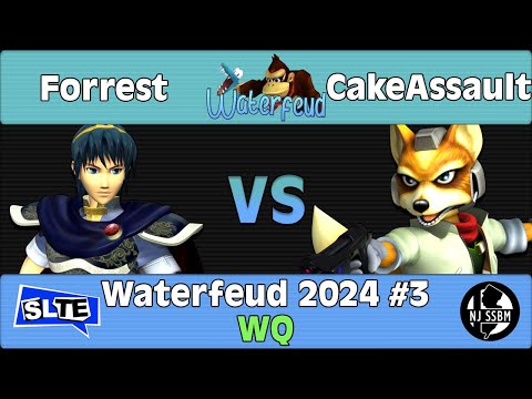 Waterfeud #3: Forrest (Marth) Vs. CakeAssault (Fox) - WQ
