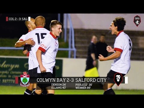 Colwyn Bay 2-3 Salford City - Evo Stik Northern Premier League 20.10.15