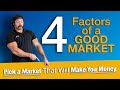 The Key To Finding a Profitable Market