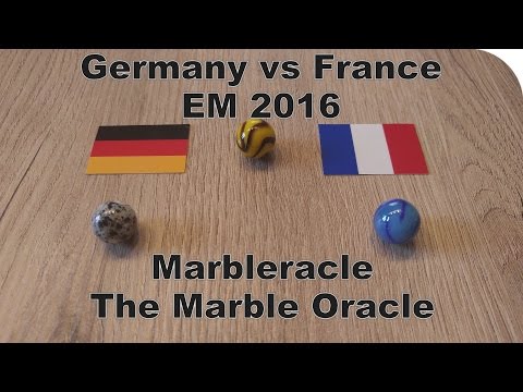 Marbleracle: Germany vs France EM Oracle / Orakel 2016