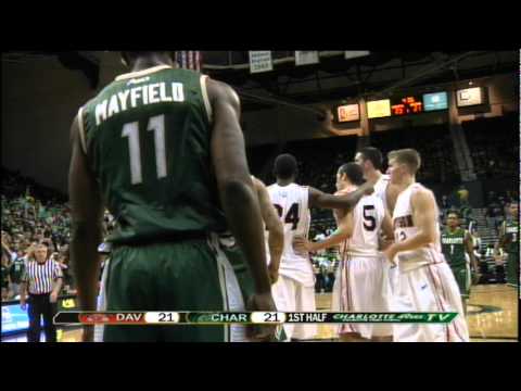 Charlotte 49ers Demario Mayfield Slam Dunk vs. Davidson