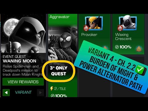 Variant #4 Ch. 2.2 - vs Psylocke, Sentinel, Thor Ragnarok, Doc Octopus, Agent Venom, HB, Moon Knight