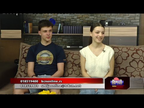 Srbija online - Lena Krasić, Relja Mimić (TV KCN 11.04.2024)