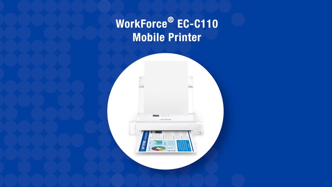 WorkForce&reg; EC-C110 | Easy Business Printing on the Go