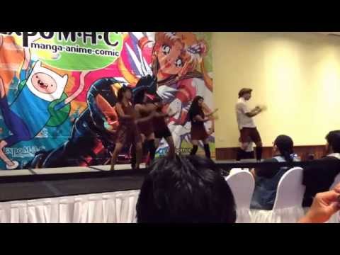 Rum pum pum pum f (x) DANCE COVER en Expo MAC 2014
