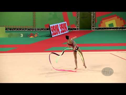 HENG Katelin Wie Qi (SGP) - 2022 Rhythmic Worlds, Sofia (BUL) - Qualifications Ribbon