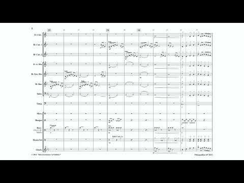 Pikkupuhkut /Little Hornblowers (by Jukka Viitasaari) for Brass Septet