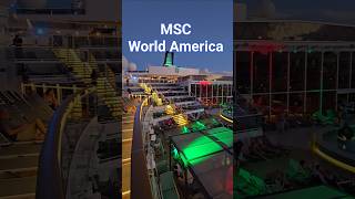 What a luxury cruise ship!! #cruise #vacation #msc @msccruisesofficial