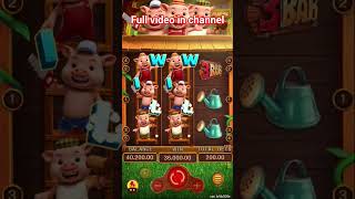 New Slot Game 🐷 Three Little Pigs | 5K Se 47K Mega Win 💥 | #shorts