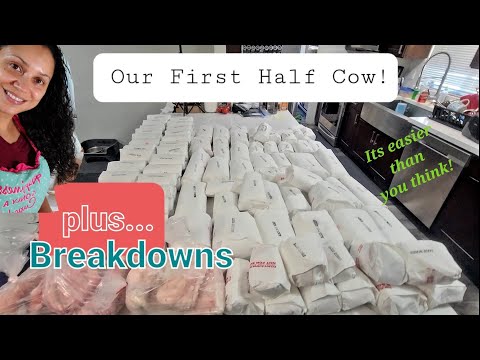 WE BOUGHT HALF A COW FOR THE FIRST TIME...Breakdowns,...