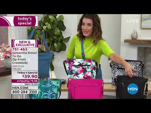 HSN | Samantha Brown To - Go 10th Anniversary 05.21.2021 - 03 PM