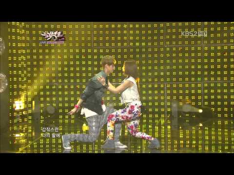 [MP4 DL] 120817 BoA (ft. EXO-K's Sehun) - Only One @ Music Bank