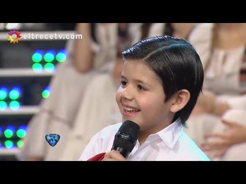 Con sus ocurrencias, Enoc hizo tentar de risa a Tinelli