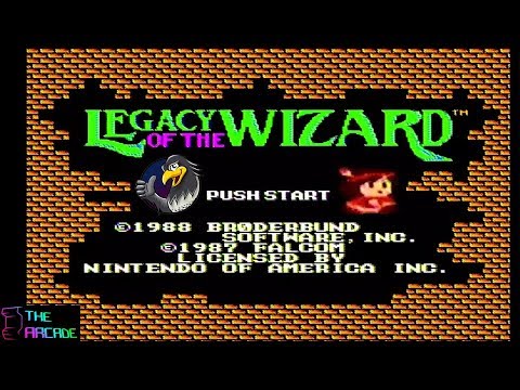 Let's Play Legacy of the Wizard - Lyll pt 1 - Item run