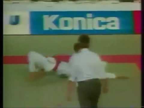 JUDO 1991 World Championships: Toshihiko Koga 古賀 稔彦 (JPN) - Bertalan Hajtós (HUN)