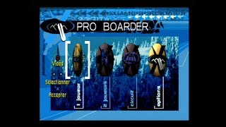 Gameplay Ps1 - X-Games: Pro Boarder PAL FR (1998)