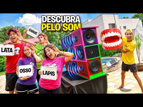 DESCUBRA QUAL É O OBJETO PELO SOM * Valendo 10.000$