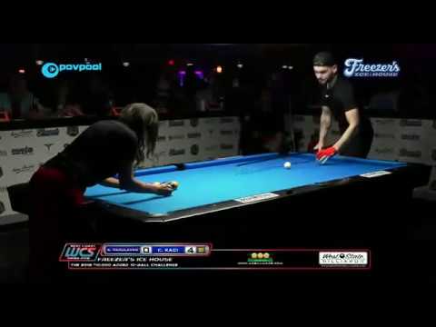 **MUST SEE**  Eklent Kaçi Runs an 8-Racks against Alex Pagulayan! 10-Ball / Amazing!