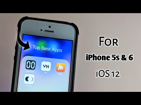 Top Best Apps for iPhone 5s & 6 for iOS 12