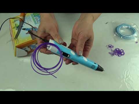 Обзор 3D ручки второго поколения. Как начать пользоваться 3Д ручкой