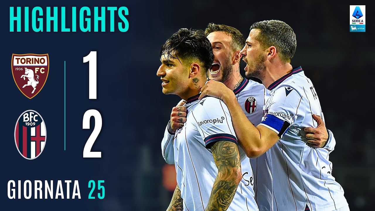 TORINO-BOLOGNA 1-2 | HIGHLIGHTS | 25ª GIORNATA | SERIE A ENILIVE 2025/26