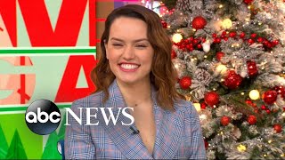 Daisy Ridley talks about spending time with Carrie Fisher on the set of 'The Force Awakens'