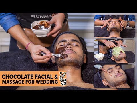 CHOCOLATE FACIAL & MASSAGE FOR WEDDING I Munna & Guys