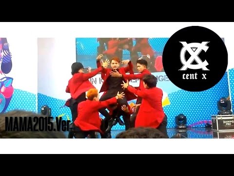 [SAMSUNGHITSFESTIVAL] CENT X(MONSTA X Dance Cover) - 무단침입(Trespass) MAMA2015.Ver, 히어로(HERO) @SMB