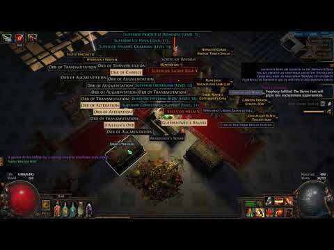 path of exile, 3.7 HC Legion, Nebuloch Juggernaut, Izaro final figth