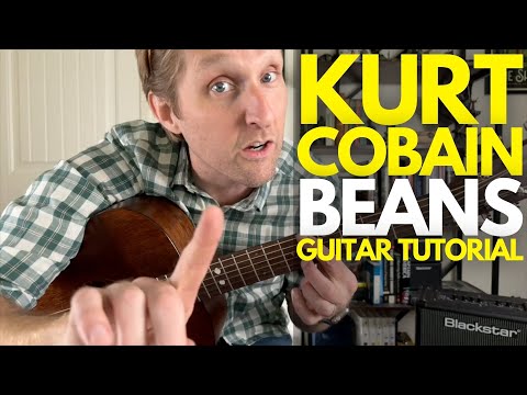 Beans by Kurt Cobain Nirvana Guitar Tutorial - Guitar Lessons with Stuart!