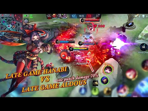 LATE GAME BOSS VS LATE GAME QUEEN! HARD GAME! TOP GLOBAL HANABI - S19 - MLBB - SOLO RANK -